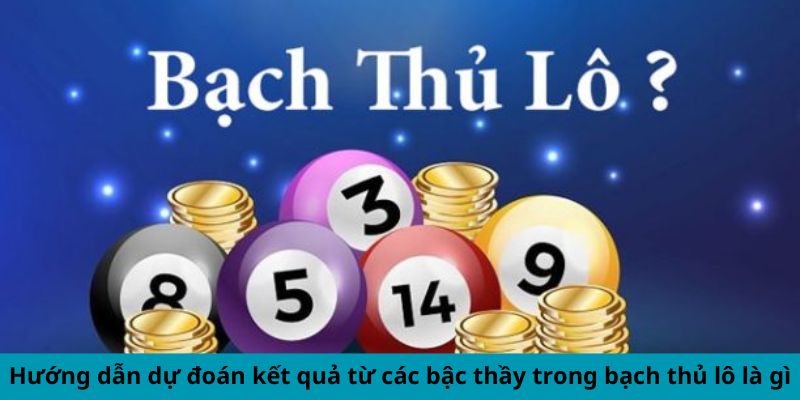 Hướng dẫn dự đoán kết quả từ các bậc thầy trong bạch thủ lô là gì