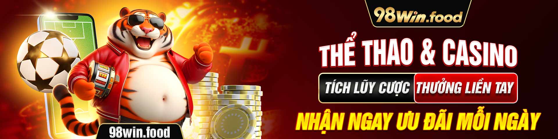 Thể thao và Casino tích lũy cược thưởng liền tay