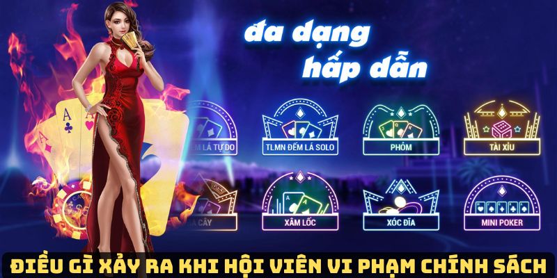 Thành viên sẽ bị xử lý nếu vi phạm quy định