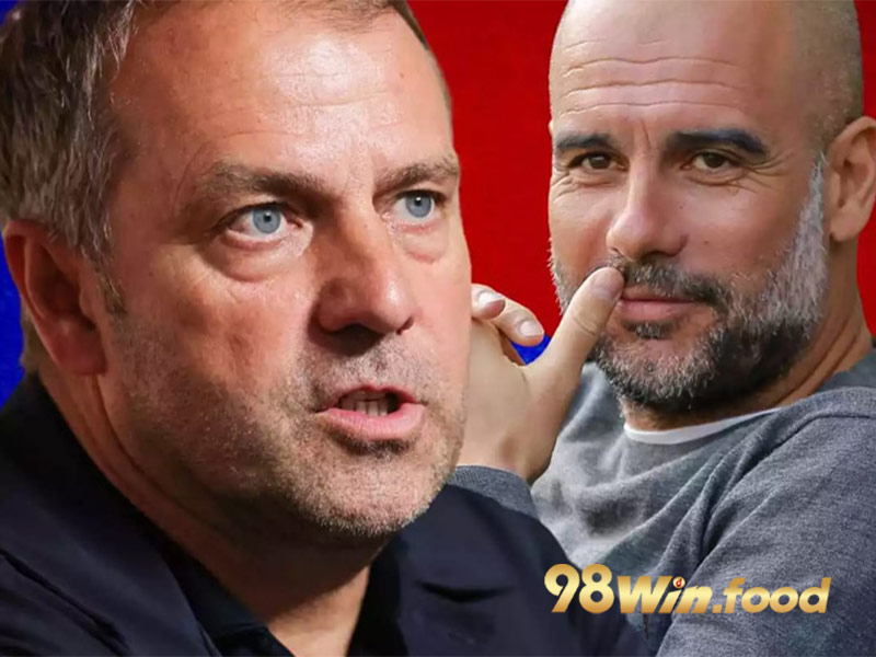 Hansi Flick và Pep Guardiola